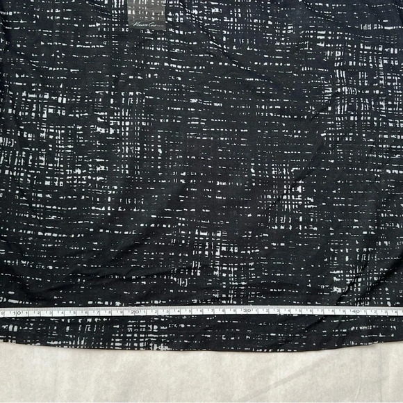 womens kenneth cole black swoop blouse size Small NWT - Picture 6 of 8